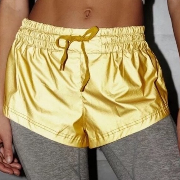 Free People Women’s Movement Moonlight Reflective Shorts - Picture 10 of 10